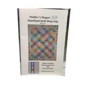 New Peddler's Wagon 2014 Heartland Quilt Shop Hop Fabric Sewing Pattern